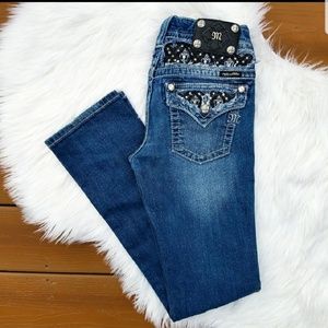 Miss Me Straight Leg Stretch Jeans